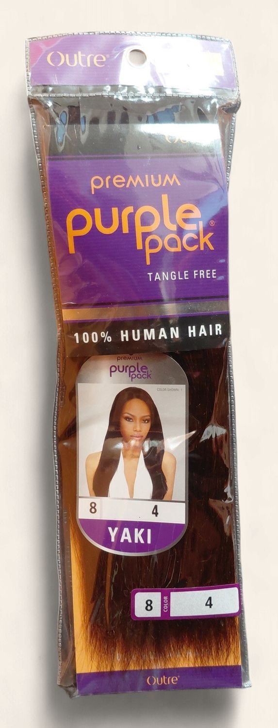 Outre Premium 100% Human Hair 8", #4