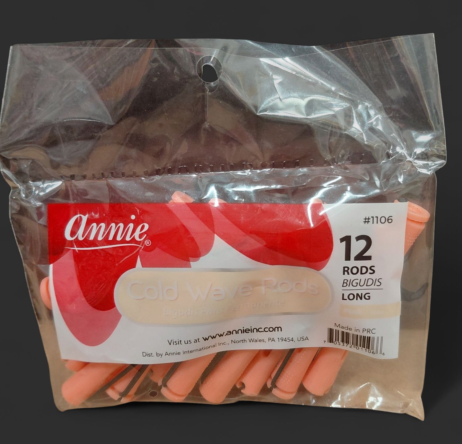 Annie Cold Wave Rod Pink