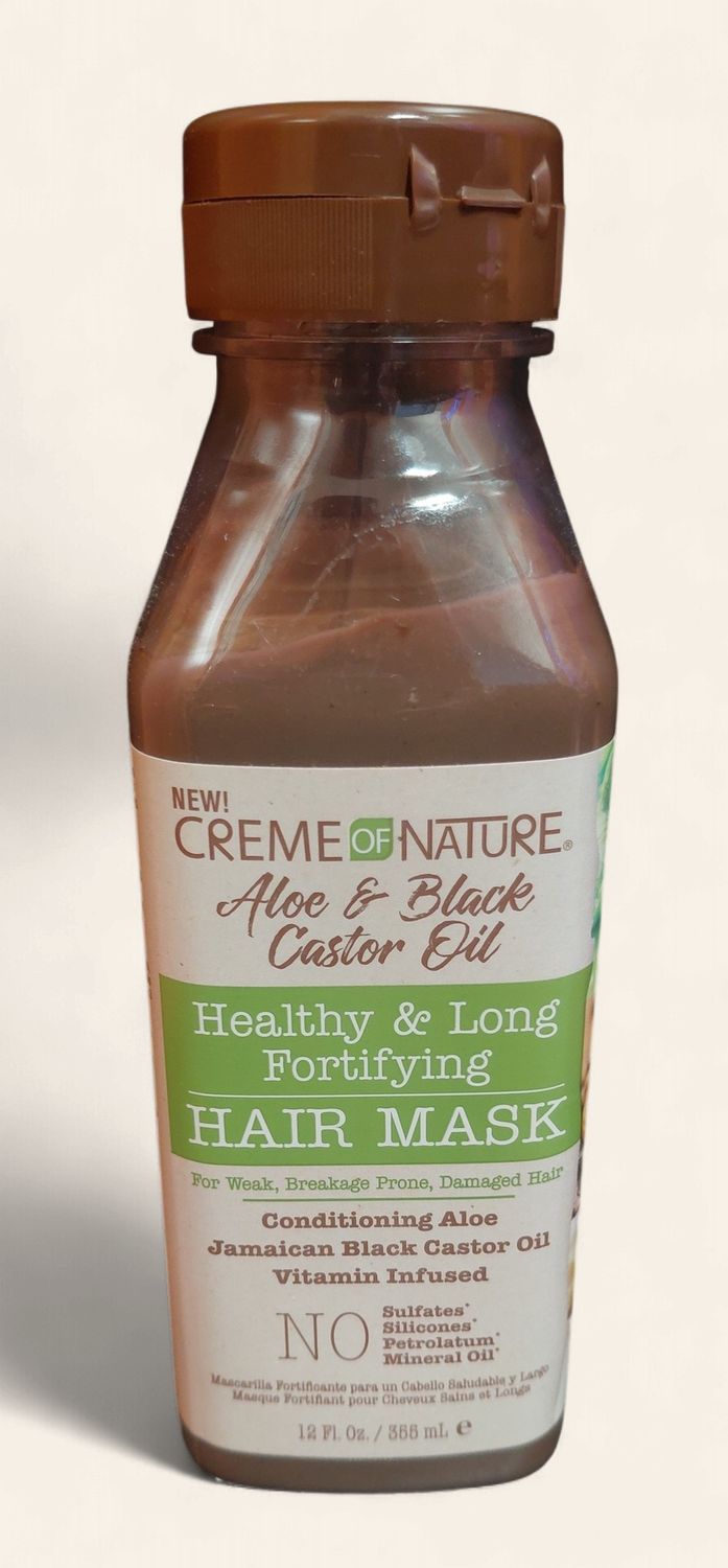 Creme of Nature Aloe &amp; Black Castor Oil Hair Mask