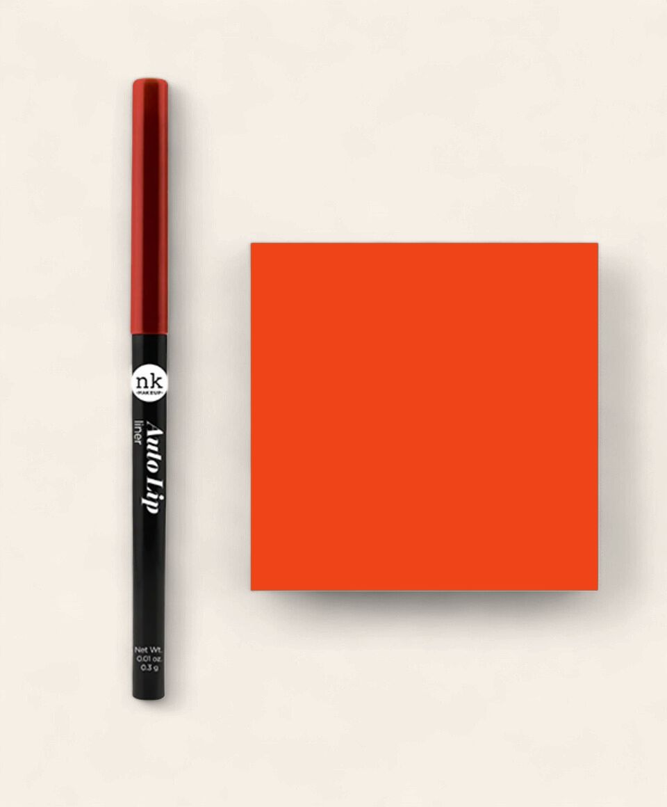 NK AUTO LIP LINER ORANGE RED