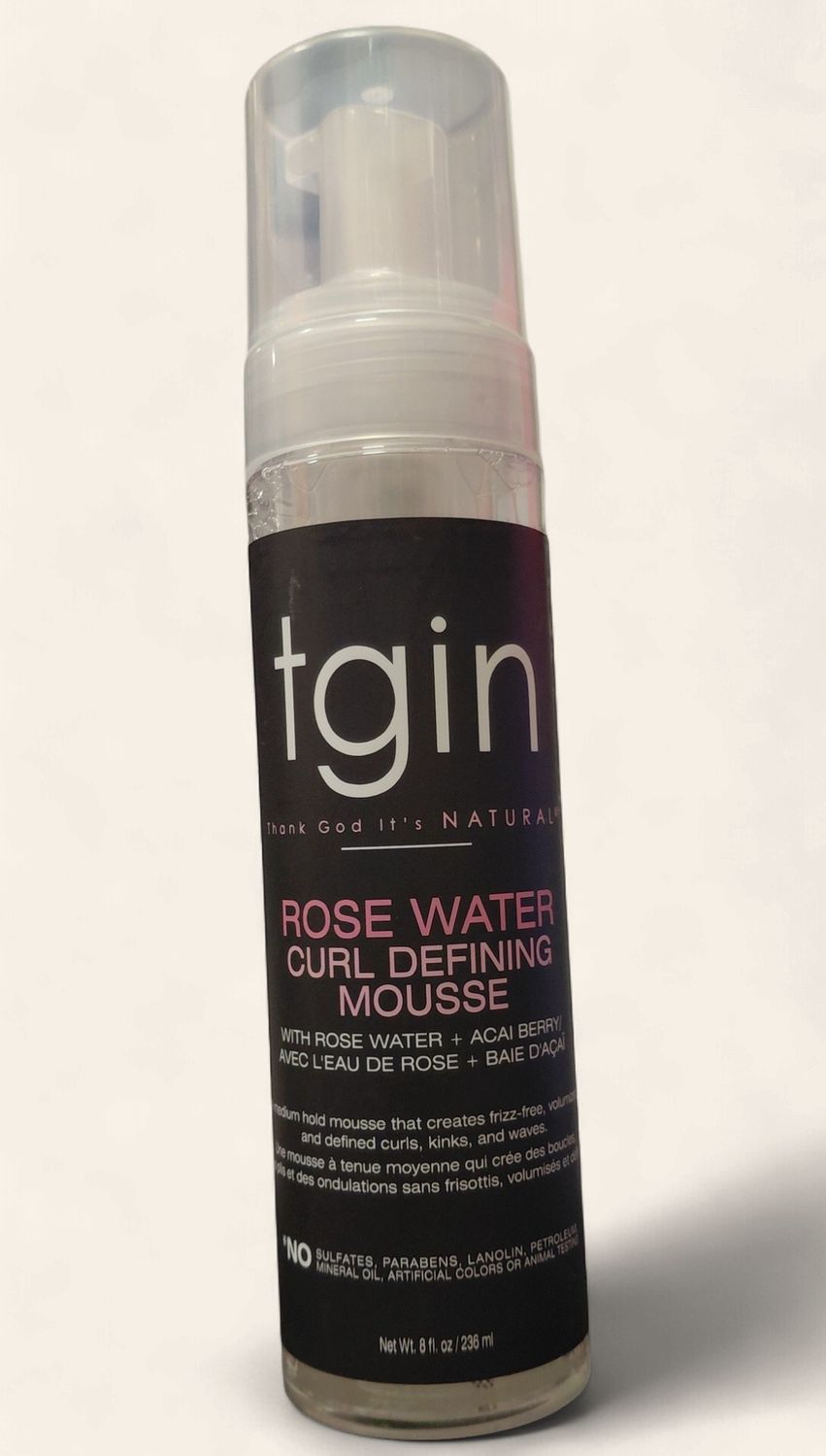 Tgin Rose Water Curl Mousse