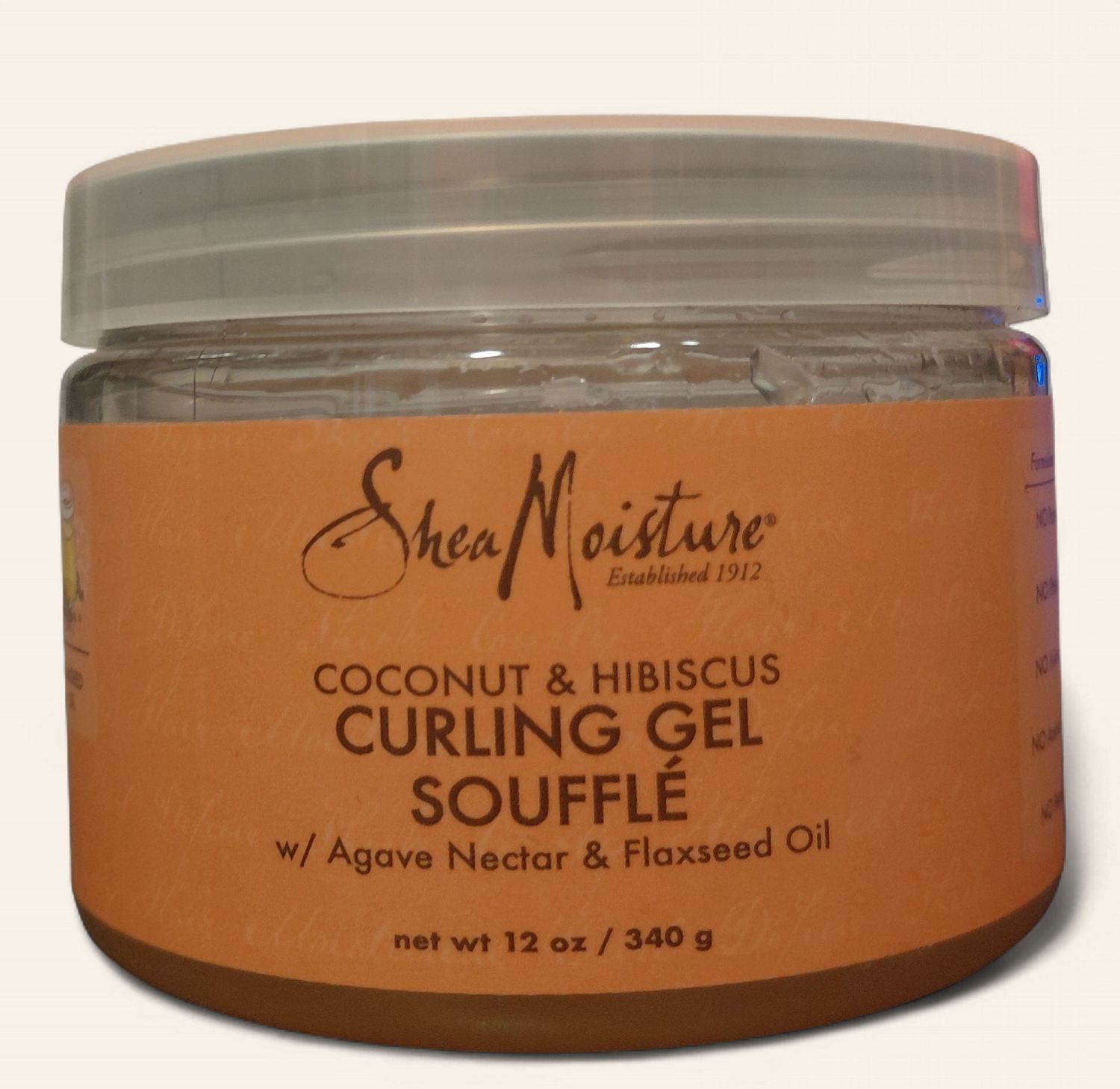 Shea Moisture  Coconut  &amp; Hibiscus Curling Gel Souffle