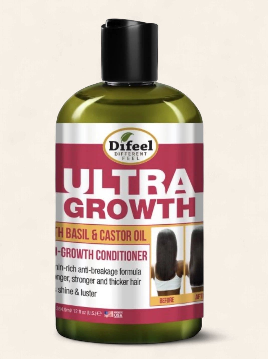Difeel Ultra Growth with Basil &amp; Castor Oil Conditioner