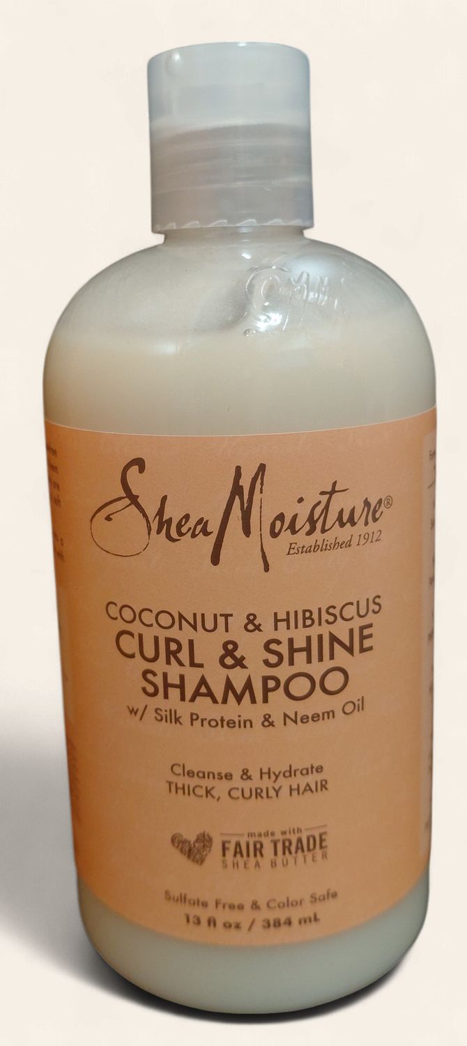 Shea Moisture Coconut  &amp; Hibiscus Curl &amp; Shine Shampoo