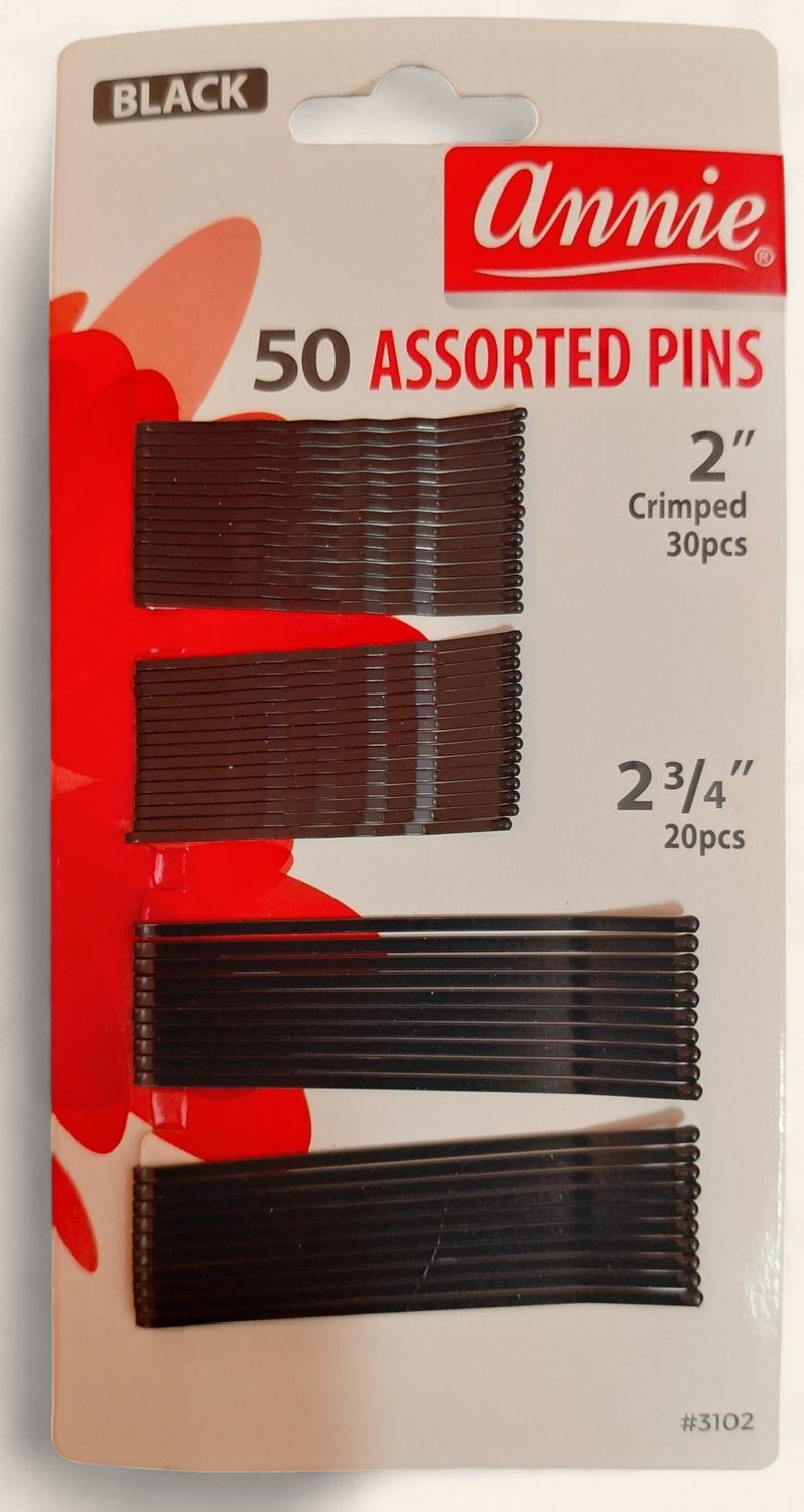 Annie 50 Assorted Size Bobby Pins
