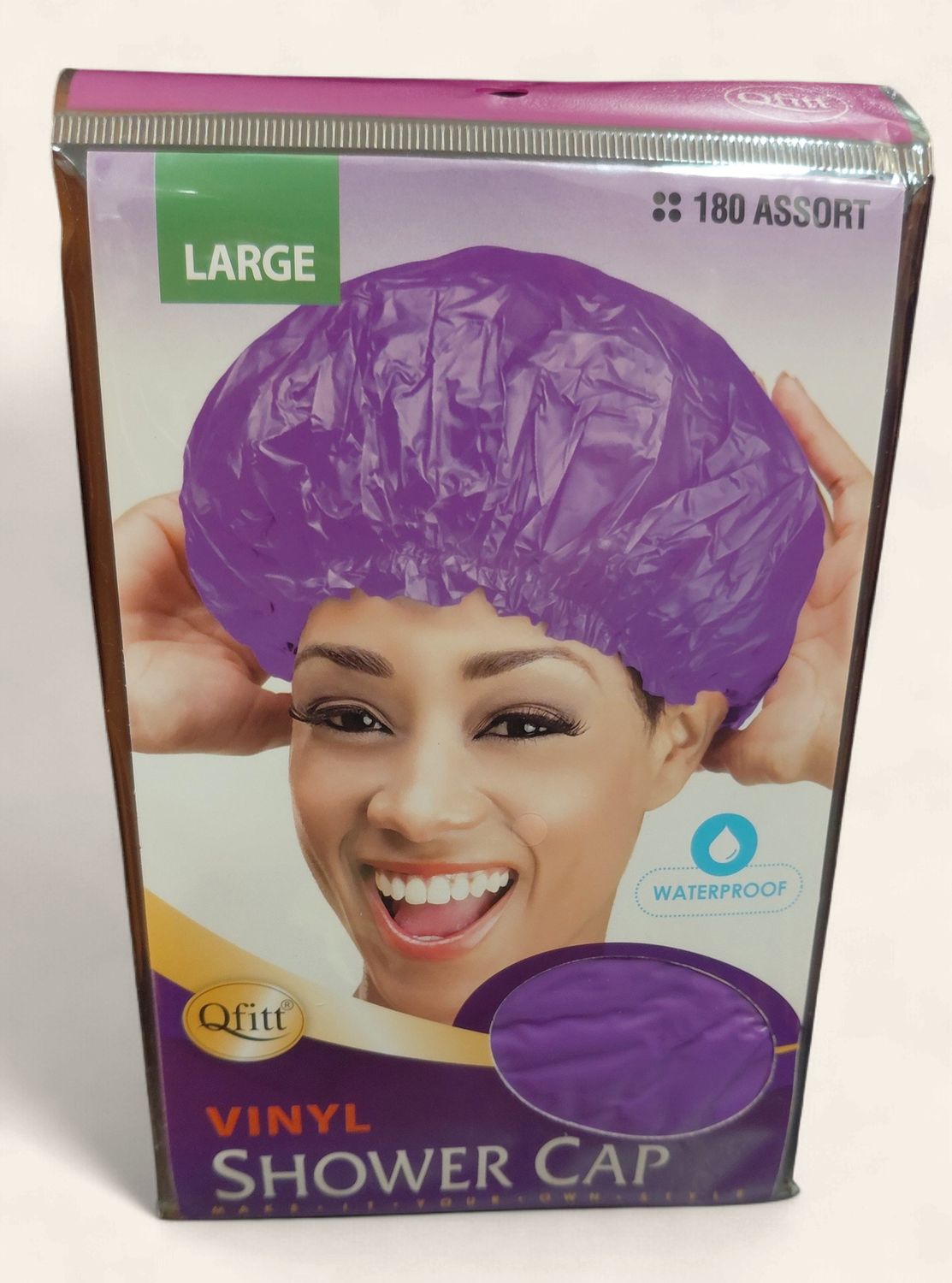 Qfitt Vinyl Shower Cap