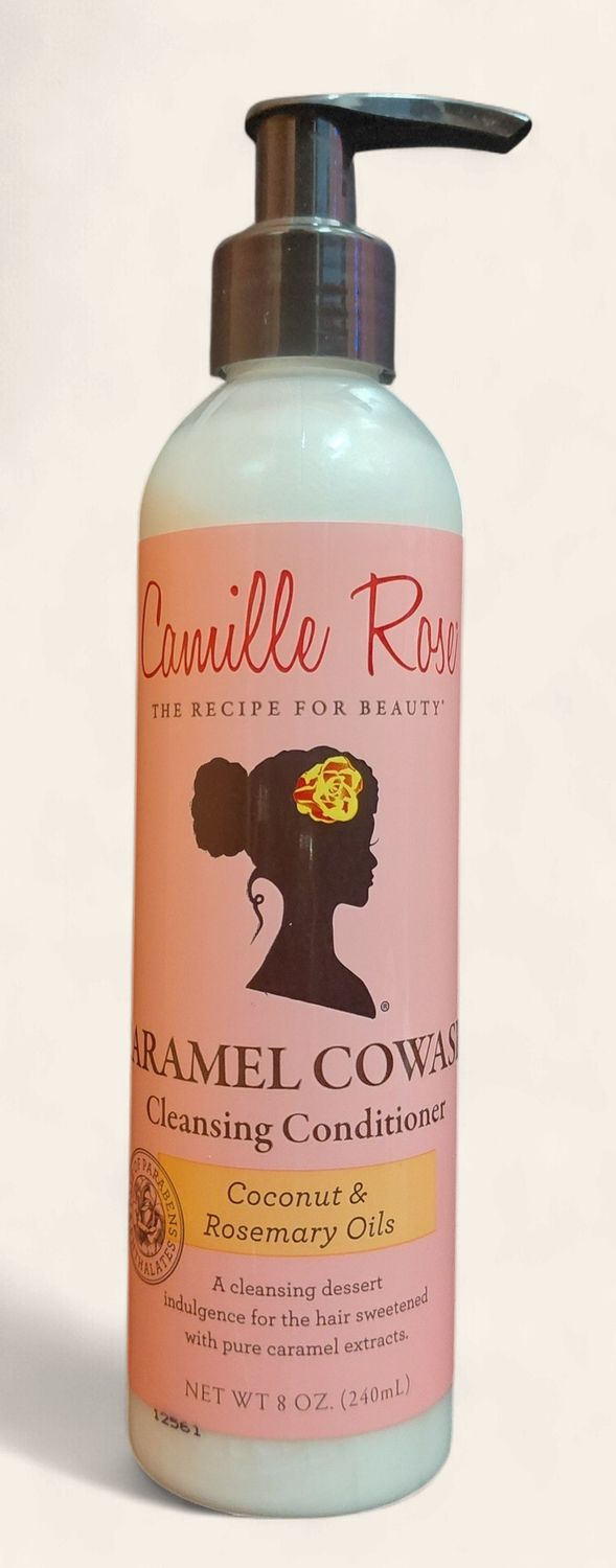 Camille Rose Caramel Co-wash Cleansing Conditioner Coconut &amp; Rosemary Oils