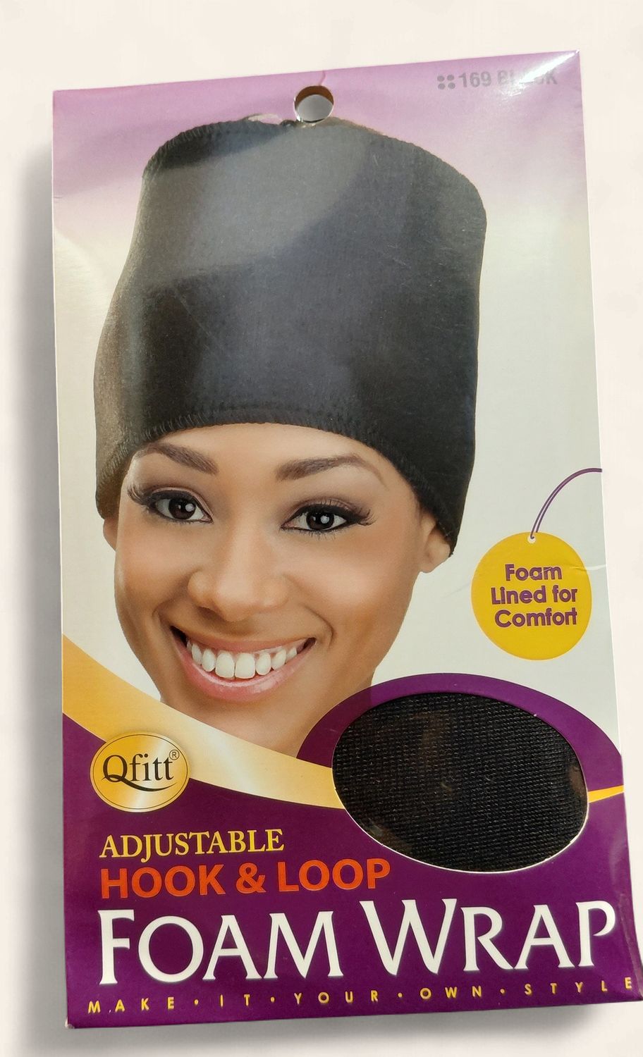 Qfitt Adjustable Hook &amp; Loop Foam Wrap