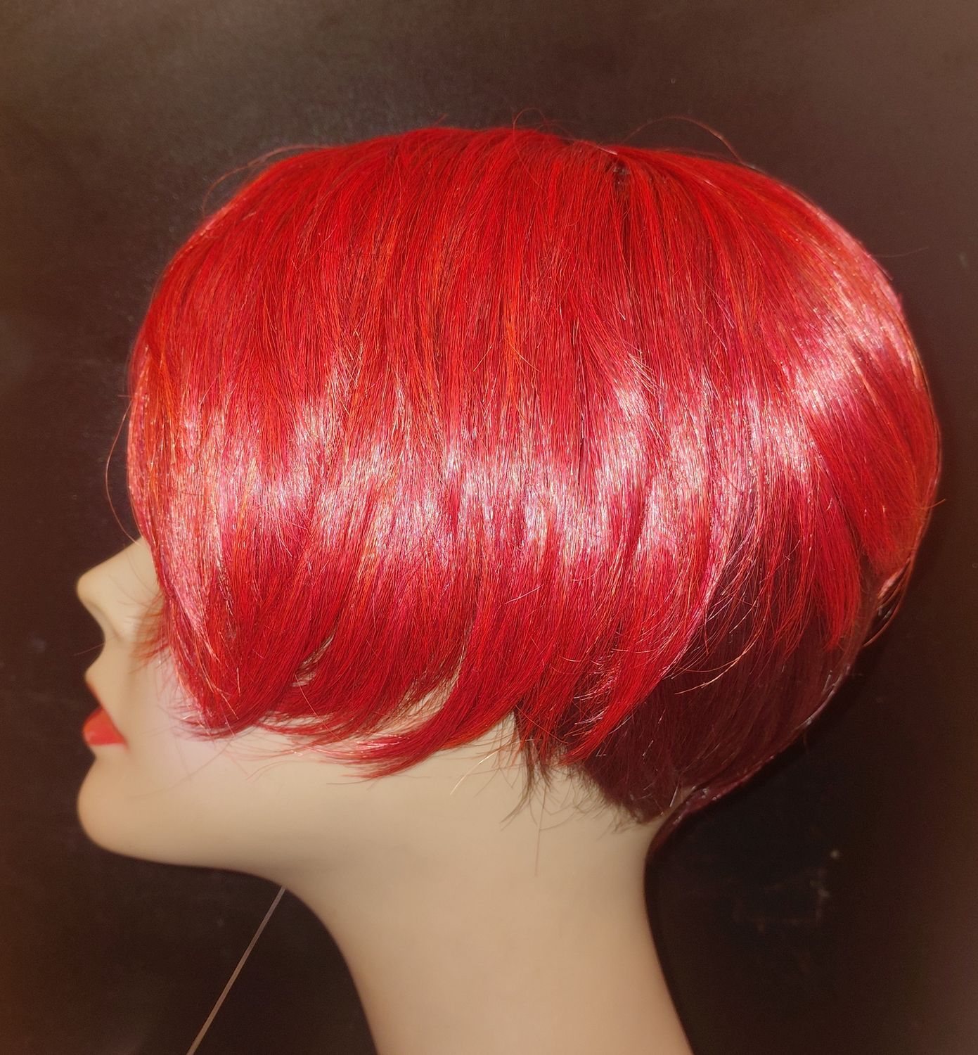 AMORE Short Cherry and AW-RIO Wig