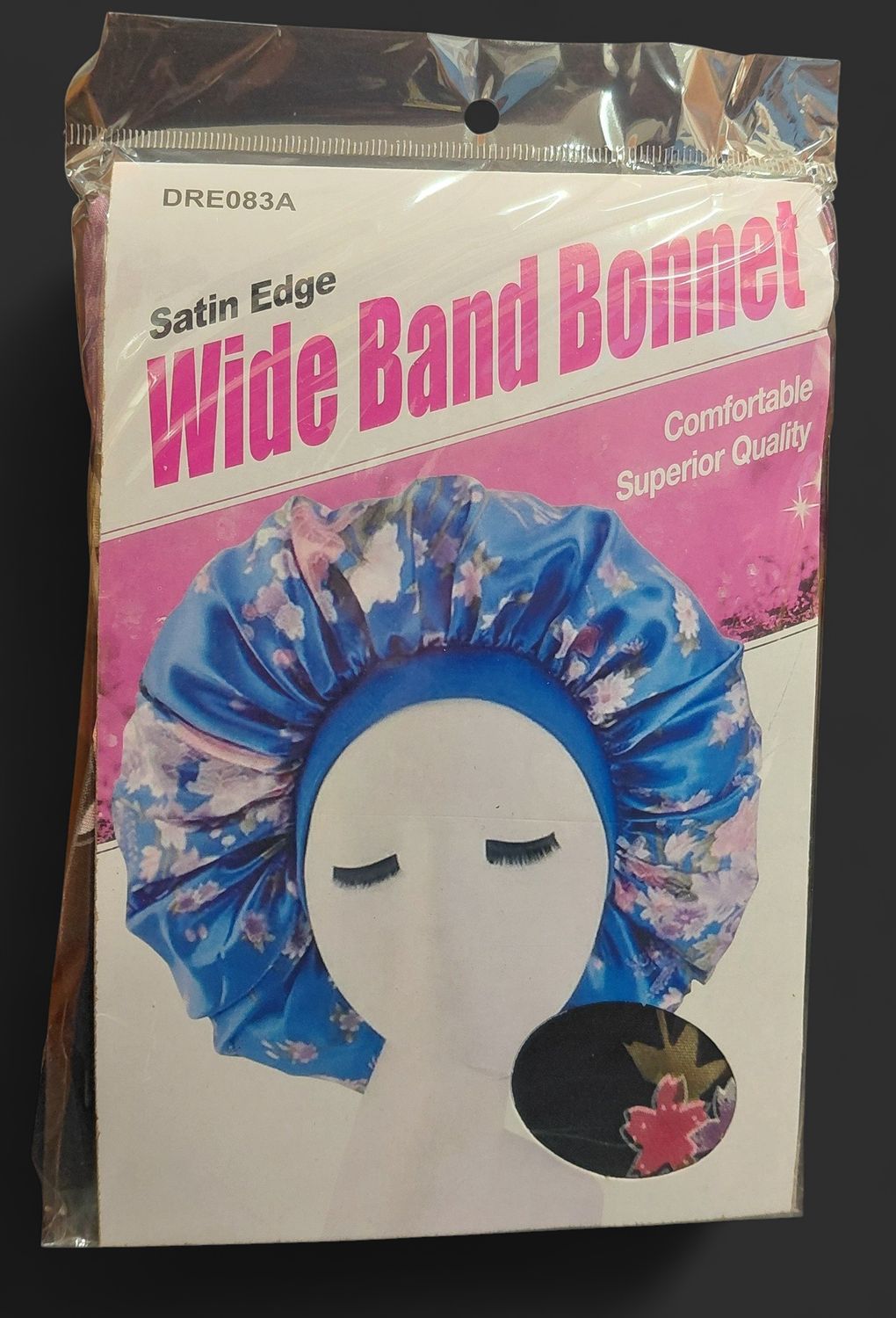 Satin Wide Band Bonnet