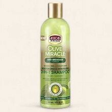 African Pride Olive Miracle Anti - Breakage Shampoo