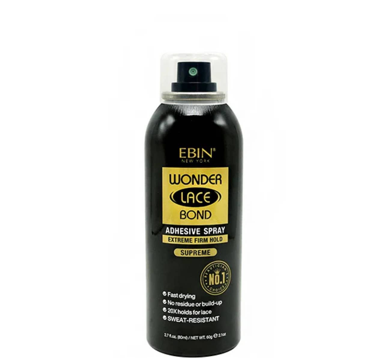 EBIN WONDER LACE BOND ADHESIVE SPRAY, Size: 2.7oz
