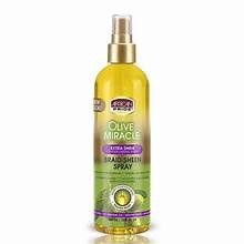 African Pride Olive Miracle Extra Shine Braid  Sheen Spray