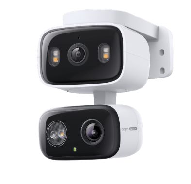 Indoor/Outdoor Dual Lens Pan/Tilt Security Camera