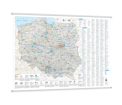 Mleczarska Mapa Polski