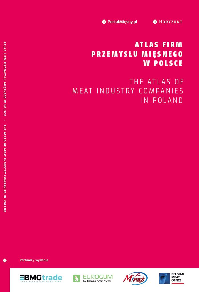 Atlas Firm Przemysłu Mięsnego w Polsce [Atlas 2 egz. + Baza w Excel + Katalog w PDF]