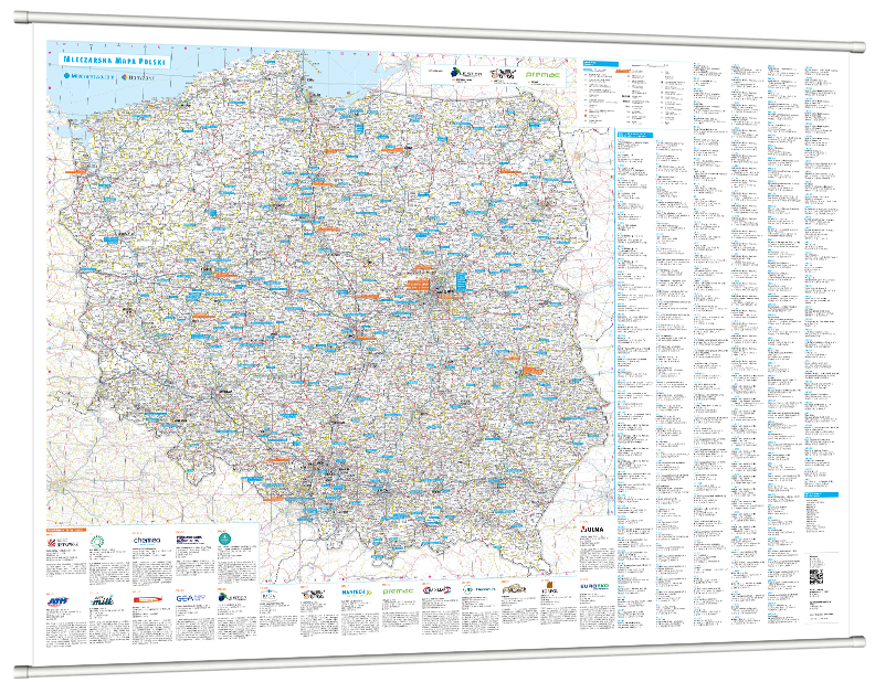 Mleczarska Mapa Polski