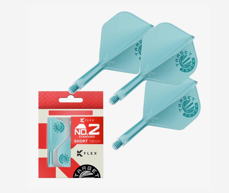 TARGET JAPAN K-Flex Flight-Schaft-System No2 Standard aqua
