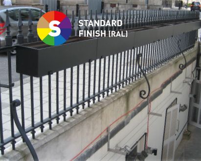 Railing Planter with Brackets