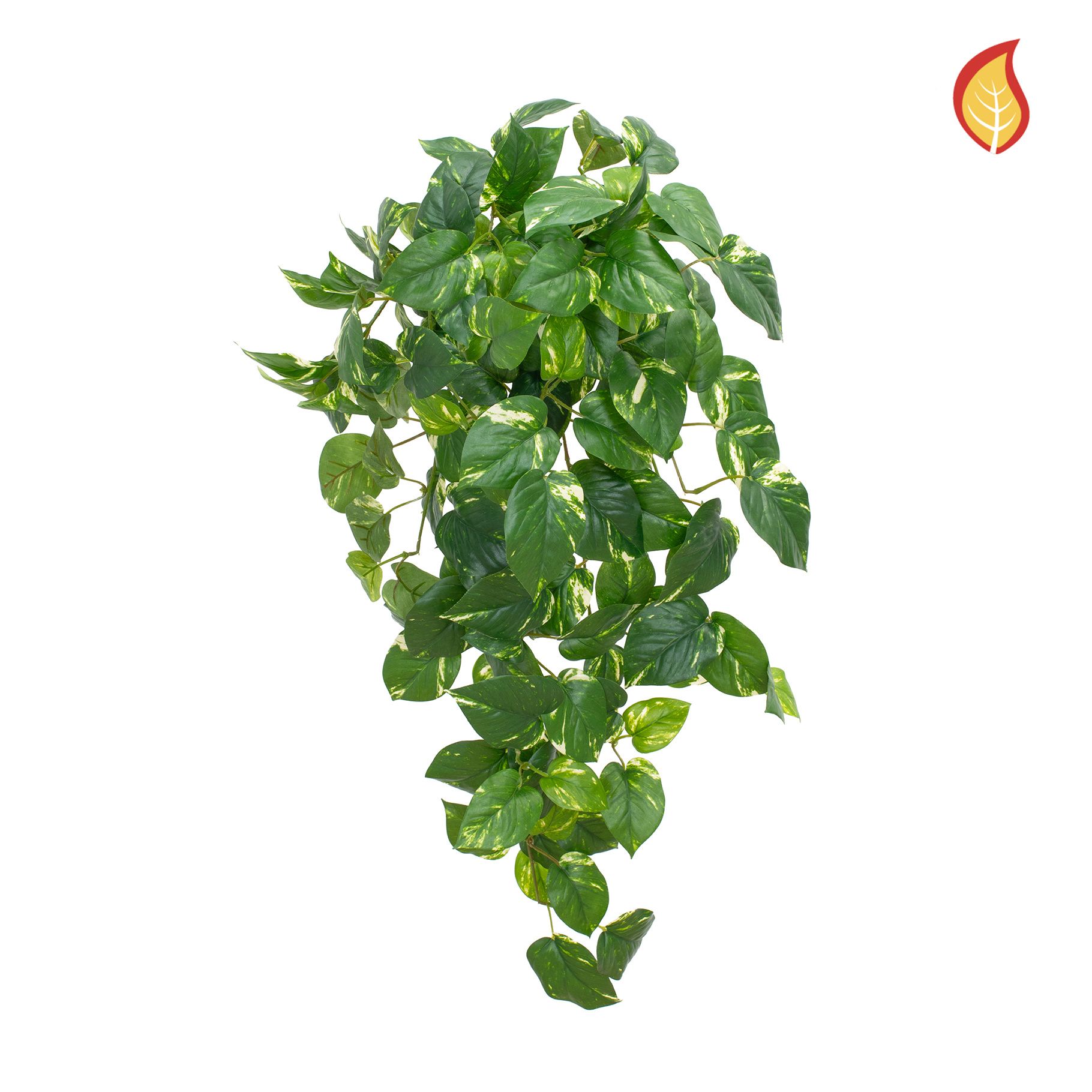 Artificial Pothos Bush Variegated 51cm F (Box of 6)