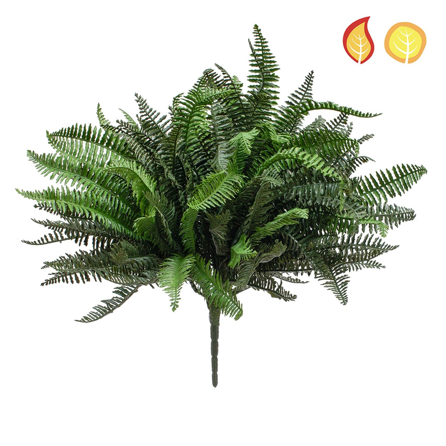 Artificial Boston Fern Bush 42cm (Box of 6)