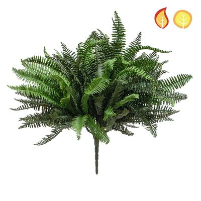 Artificial Boston Fern Bush 42cm (Box of 6) Artificial Boston Fern Bush 42cm (Box of 6)