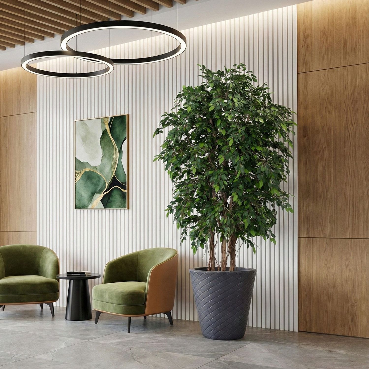 Large 2.5m Artificial Ficus  Tree