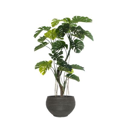 Artificial Monstera Plant in Pot Artificial Monstera Plant in Pot