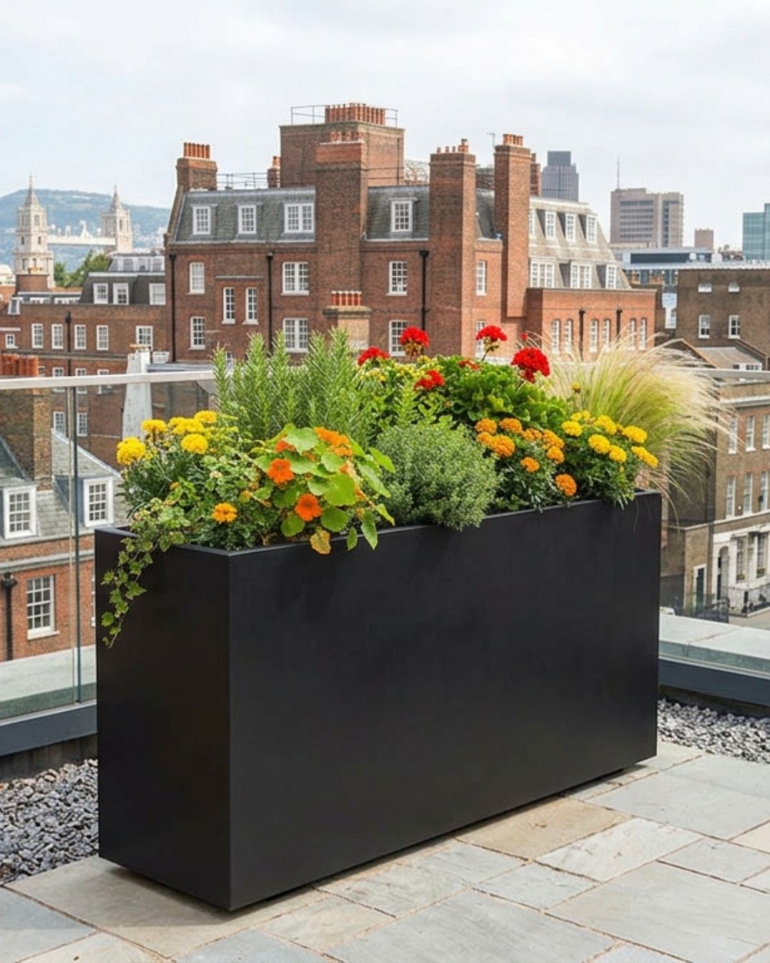 Tall Barrier Trough (Gloss Finish)