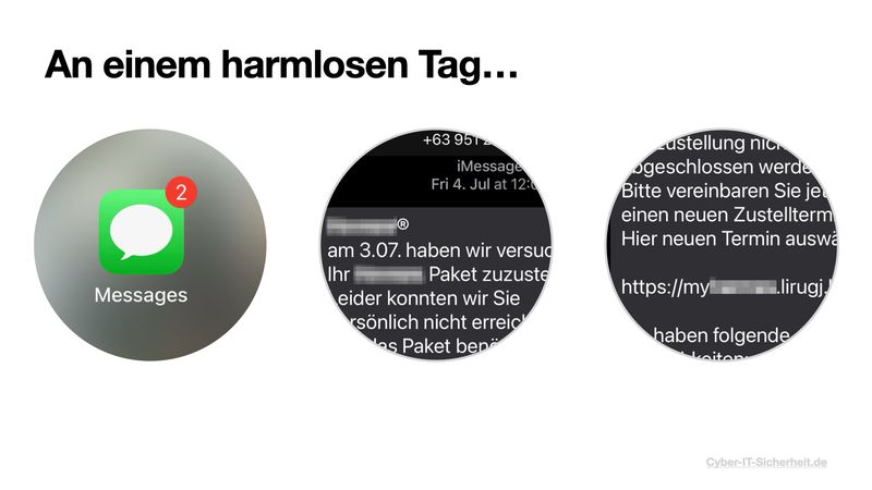 SMiShing #001 Paket