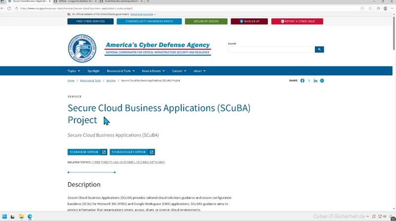 Cloud 365 mit SCuBA auditieren