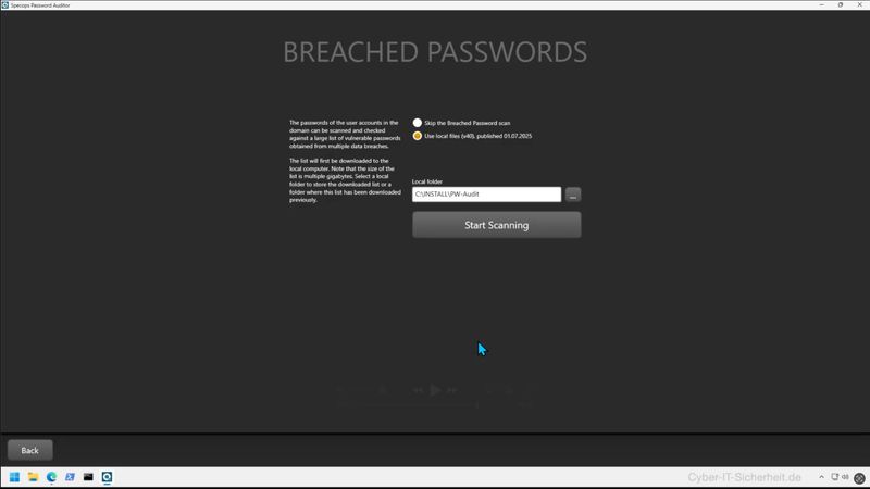 Active-Directory Passwörter auditieren