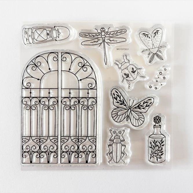 BUGS- zestaw stempli do scrapbookingu/ stamp set#189