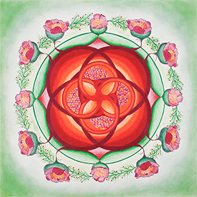 Lysel Mandala Artprint 'Het Leven gedragen diep in Moederschoot'
(vanaf prijs)
