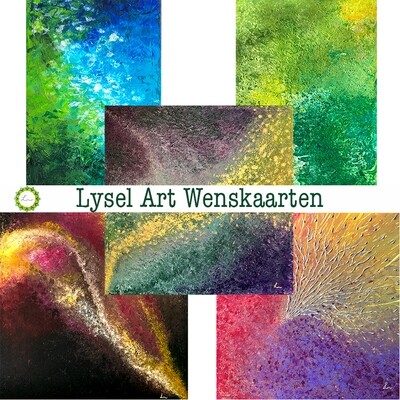 Lysel Art Wenskaarten Acryl 2020 (5 stuks)