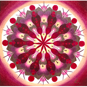 Lysel Mandala 'Mogelijkheden' 15x15
