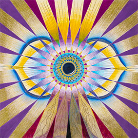 Lysel Mandala &#39;Zien met Gevoel&#39; 50x50