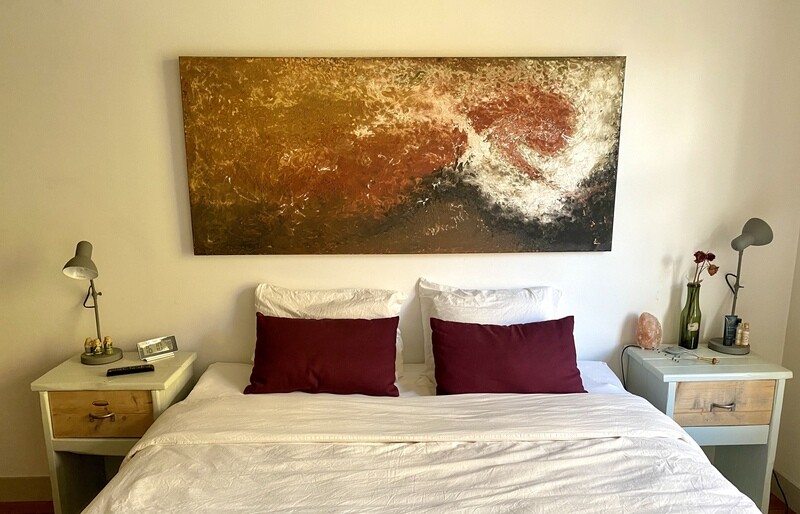 Lysel Leem Art "Gedragen door Licht" / "Carried by Light" 180x80