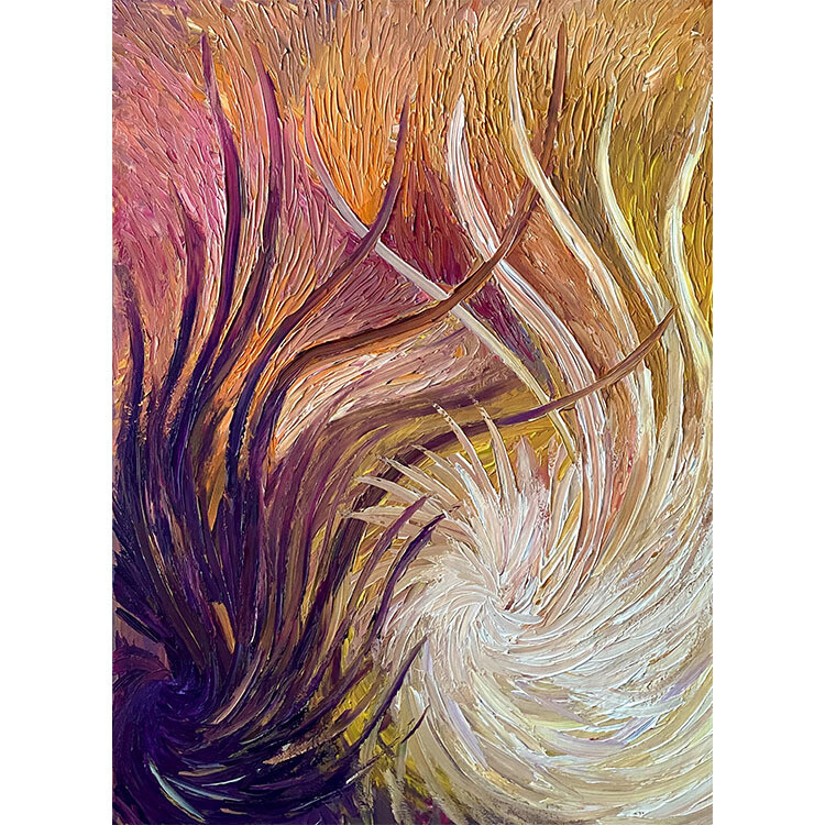Lysel Acryl Art &#39;Verschillend in Hetzelfde&#39; / &#39;Different in the Same&#39; 60x80