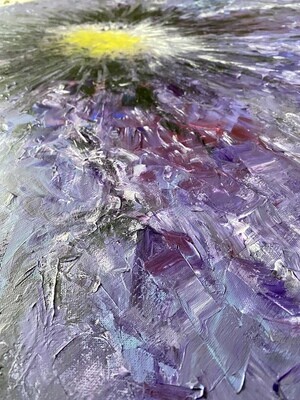 Lysel Acryl Art 'Vlijtig Liesje' / 'Busy Lizzie' 100x100