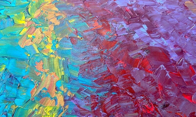 Lysel Art Acryl 'Draaiende Magie' / 'Turning Magic' 180x80
