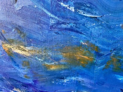 Lysel Acryl Art 'Zee Droom' / 'Ocean Dream' 150x150