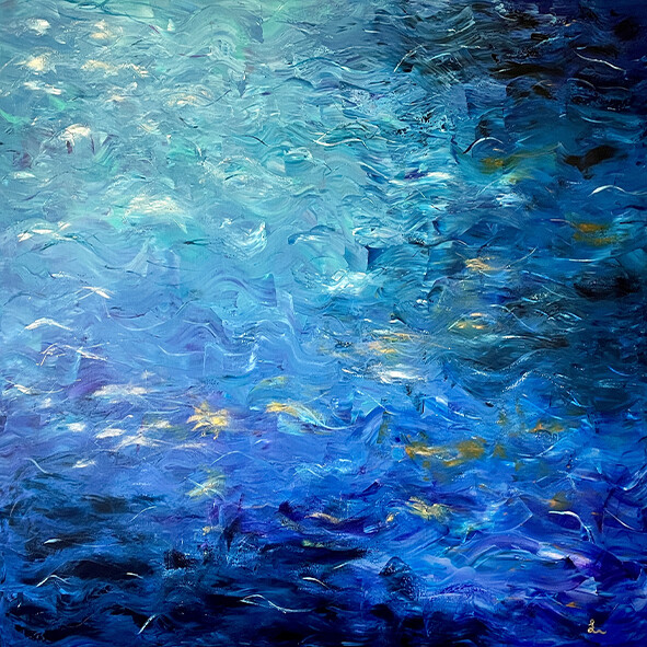 Lysel Acryl Art &#39;Zee Droom&#39; / &#39;Ocean Dream&#39; 150x150