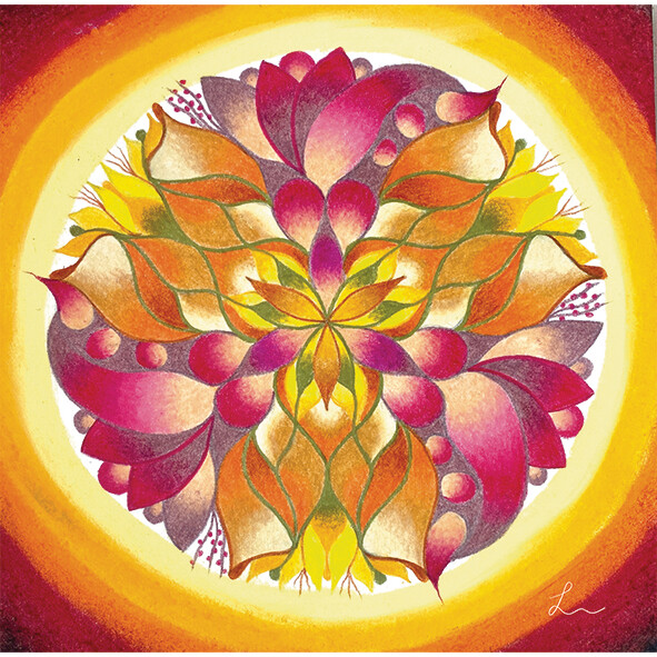Lysel Mandala &#39;Stralend Licht&#39;