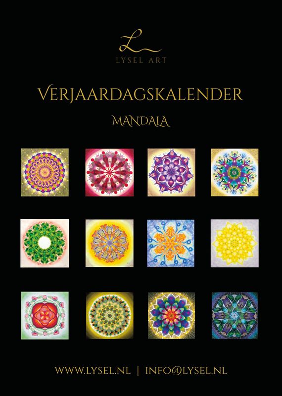 Lysel Verjaardagskalender Mandala