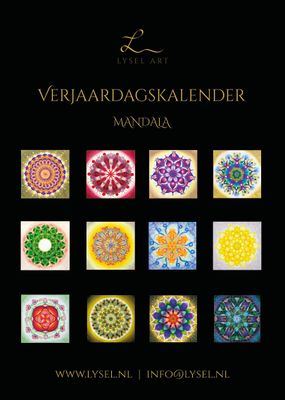 Lysel Verjaardagskalender Mandala
