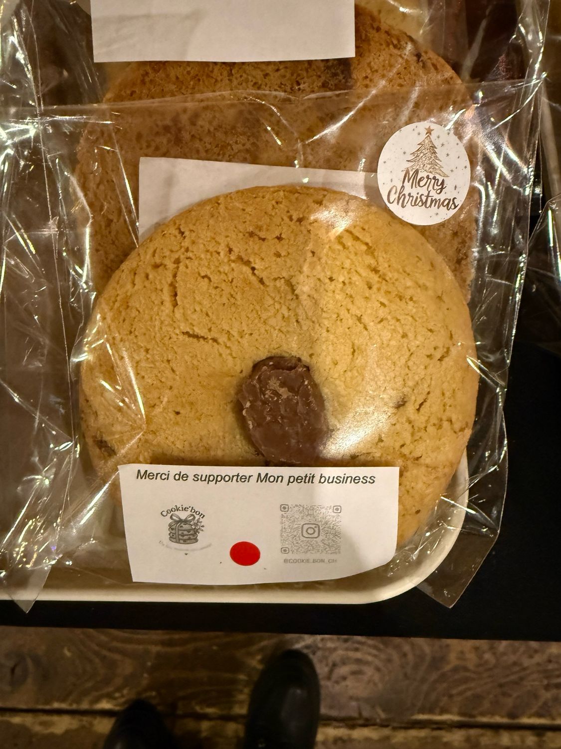 Cookie XXL au kinder schokobon