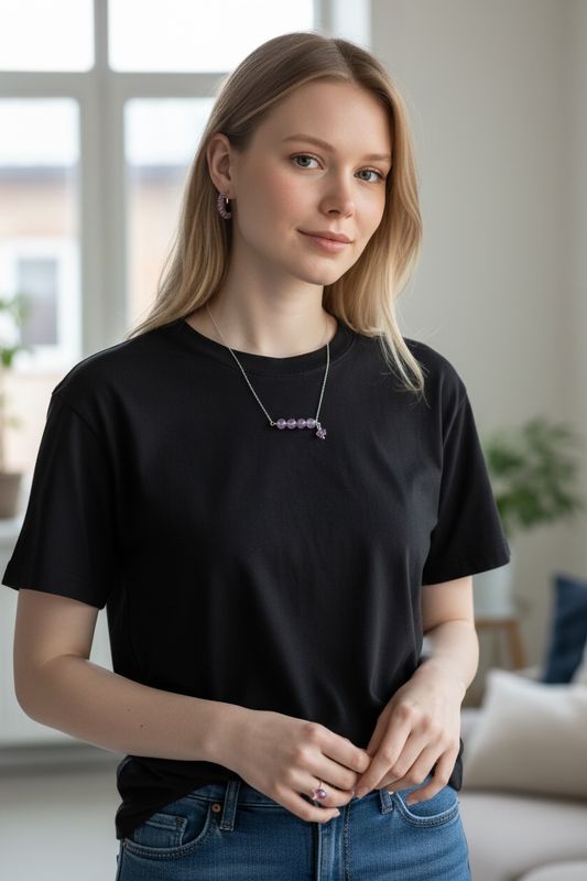 Crystal Sphere Necklace