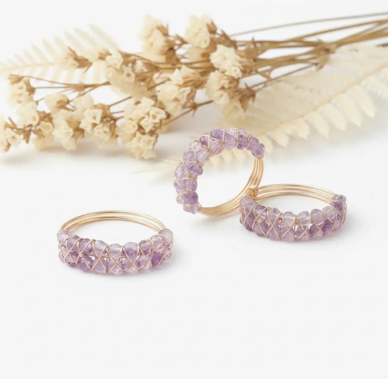 Ametyst Ring