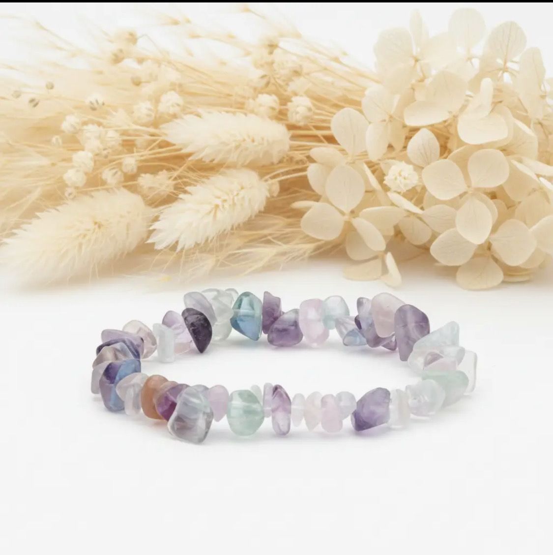 Fluoritt Armbånd